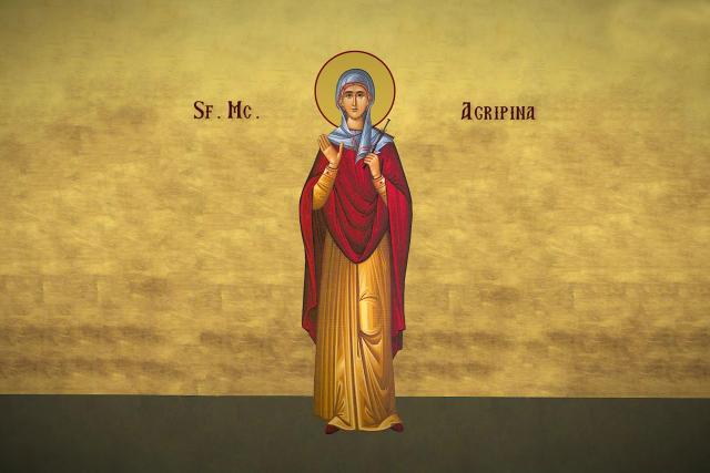 Sfânta Muceniță Agripina ‒ drumul spre sfințenie