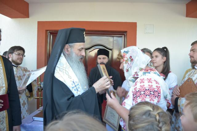 Sfinţire de casă parohială la Răchiţi - Botoşani