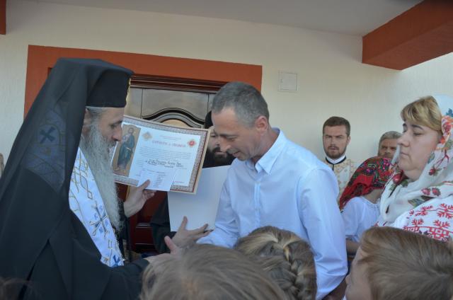 Sfinţire de casă parohială la Răchiţi - Botoşani