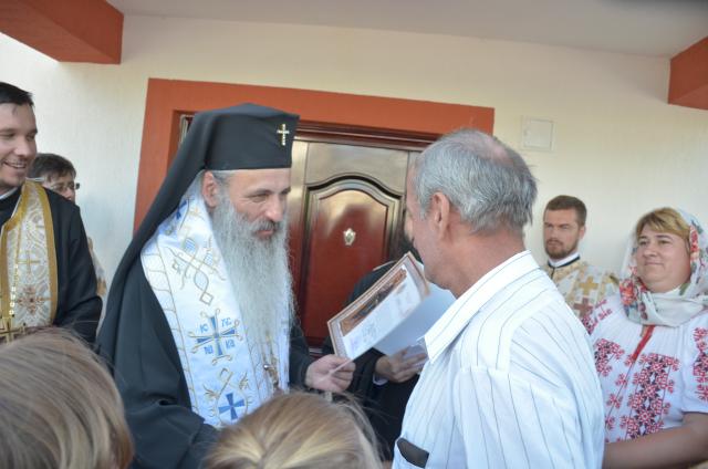 Sfinţire de casă parohială la Răchiţi - Botoşani
