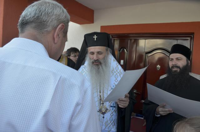 Sfinţire de casă parohială la Răchiţi - Botoşani