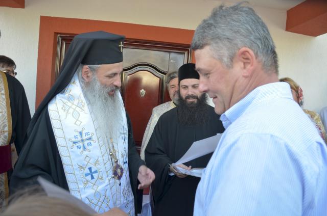 Sfinţire de casă parohială la Răchiţi - Botoşani
