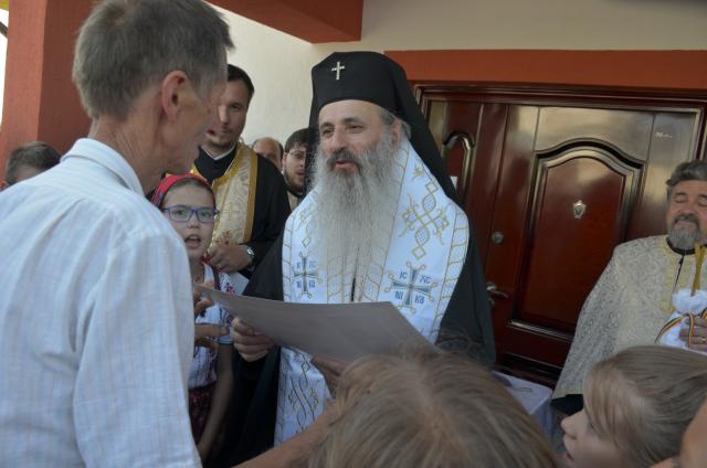 Sfinţire de casă parohială la Răchiţi - Botoşani