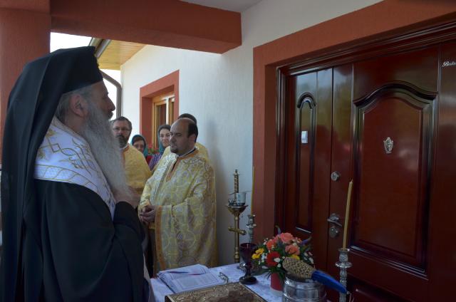 Sfinţire de casă parohială la Răchiţi - Botoşani