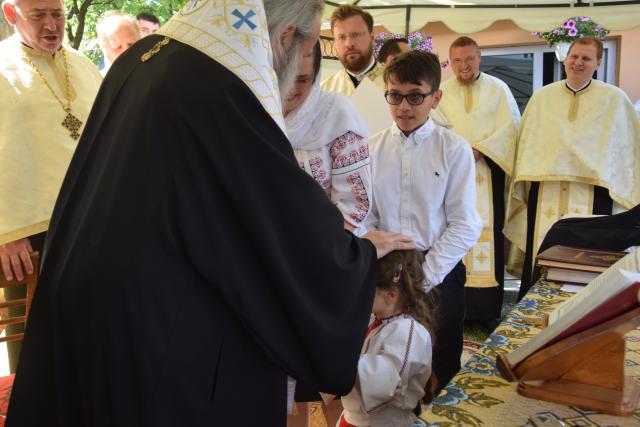 Sfințire de casă socială în Parohia Coada Stâncii