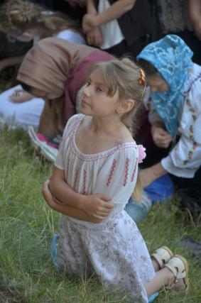 Pictura bisericii de la Mănăstirea Sângeap-Basaraba a fost sfinţită