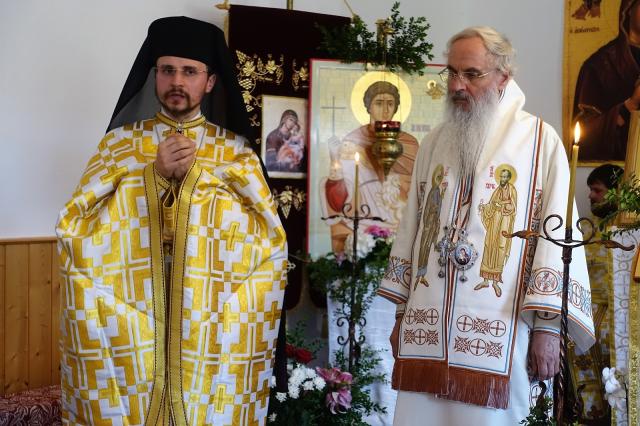 Prima vizită a Mitropolitului Serafim în noua biserică a parohiei din Chemnitz