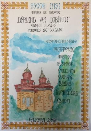 Tabăra de creaţie „Dăruind vei dobândi” de la Filioara