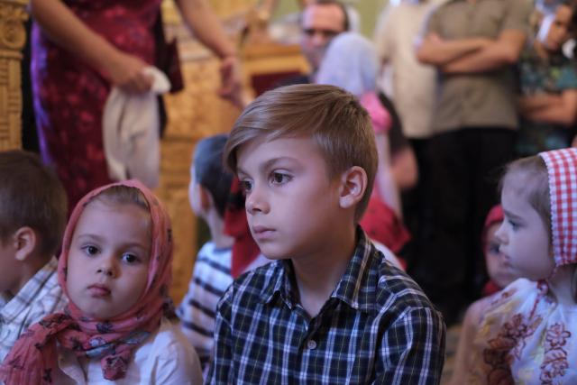Tabăra de vară a tinerelor familii româneşti din țarile scandinave, lângă Mănăstirea Cormaia-Sângeoez Băi