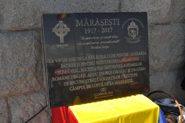 (Video) Omagiu la Mărășești pentru eroii căzuți pe câmpul de luptă