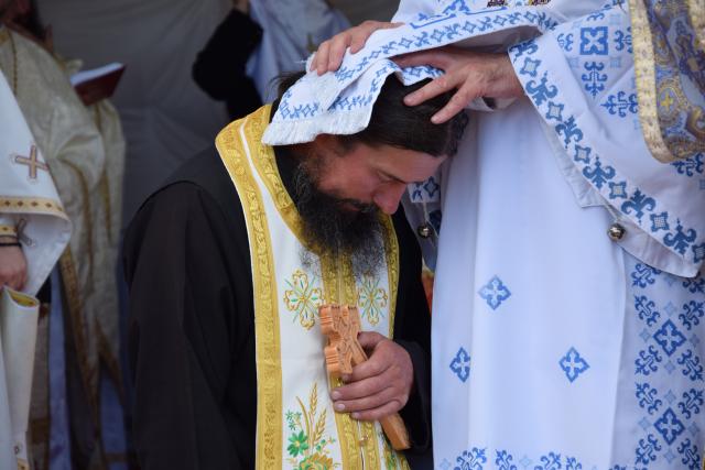 Sfințire de biserică la Mănăstirea Dagâța