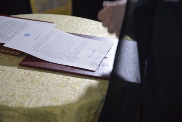 Părintele Arhimandrit Damaschin Luchian, chemat oficial la treapta arhieriei