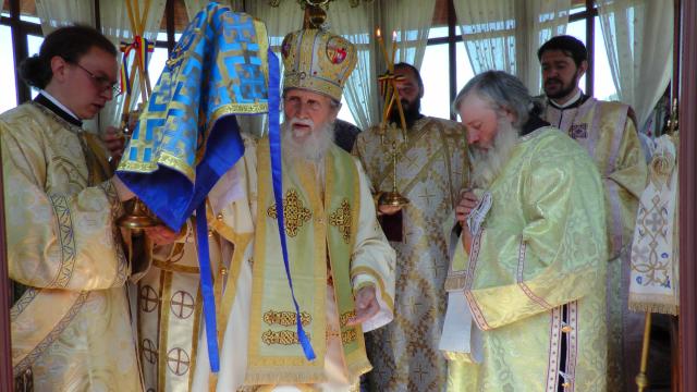 Liturghie arhierească la 1.240 de metri altitudine