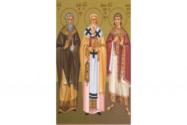 Sfântul Sfințit Mucenic Atinoghen și cei 10 ucenici ai săi