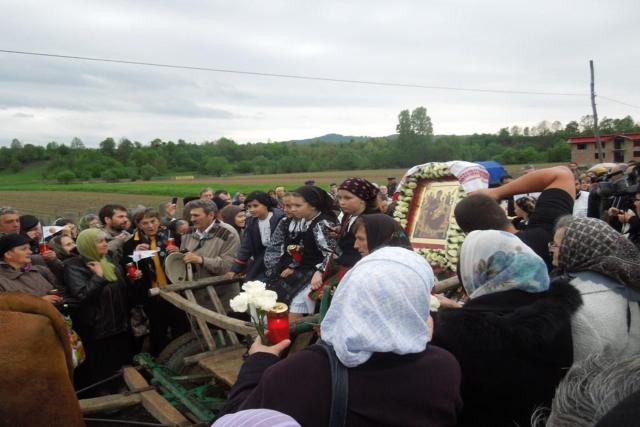 Aducerea icoanei Maicii Domnului „Pantanassa” la Mănăstirea Şinca Veche