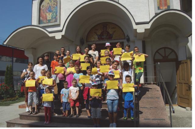 Şcoală de vară în Parohia „Acoperământul Maicii Domnului“ din Suceava