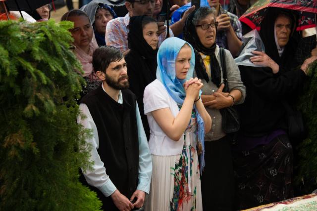 Tripticul sărbătorilor nemţene cinstit prin rugăciuni în Sihăstrie