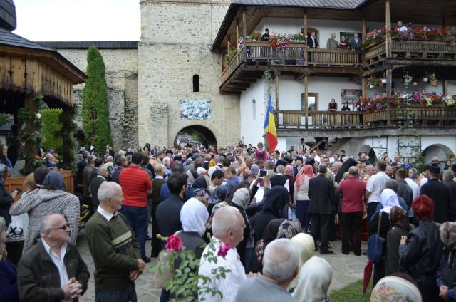 Hram la Mănăstirea Secu, una dintre cele mai vechi așezări monahale din Neamț