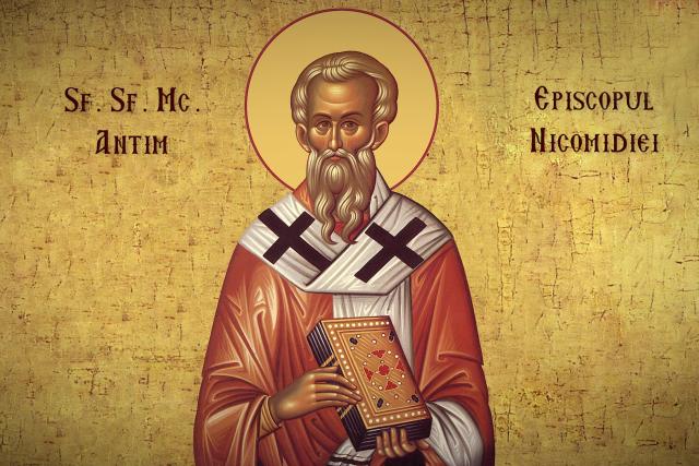 Sfântul Sfințit Mucenic Antim, episcopul Nicomidiei
