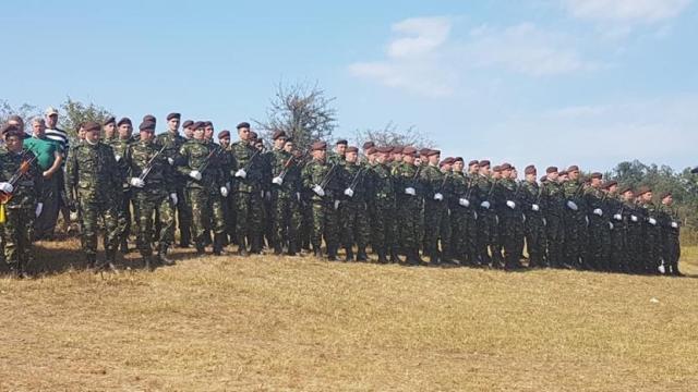 Rugăciune şi omagiu eroilor români pe colinele Cireşoaiei