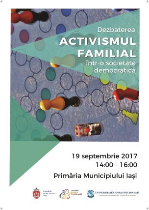 O nouă dezbatere publică a avut loc la Iași: „Activismul familial într-o societate democratică”