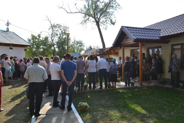 Sfințire de casă socială la Oprișeni, Iași