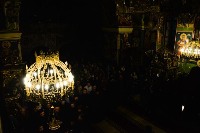 Priveghere arhierească de noapte, în cadrul Festivalului de Muzică Bizantină de la Iași