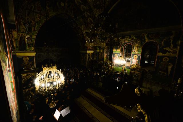 Priveghere arhierească de noapte, în cadrul Festivalului de Muzică Bizantină de la Iași