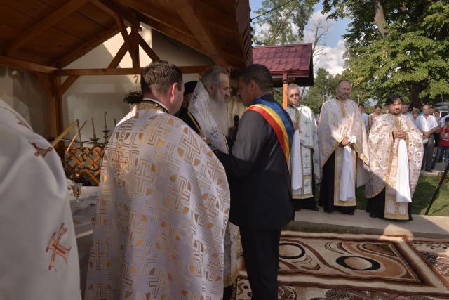 Sfințire de casă socială la Oprișeni, Iași
