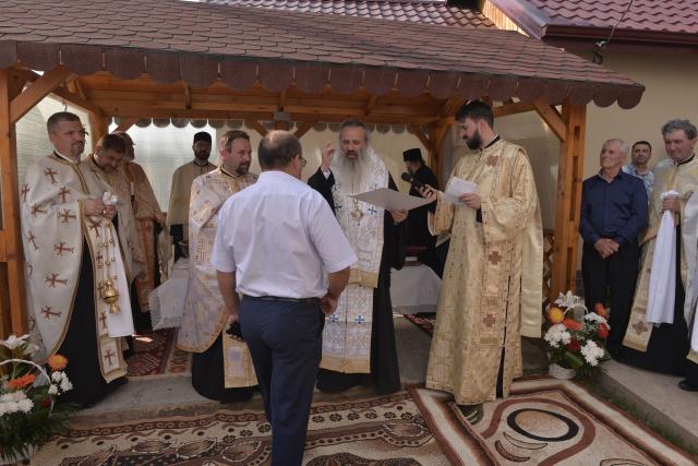 Sfințire de casă socială la Oprișeni, Iași