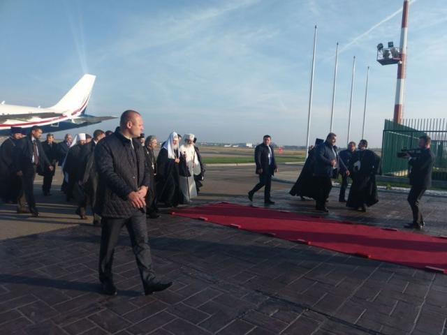 Patriarhul Rusiei a ajuns la Bucureşti