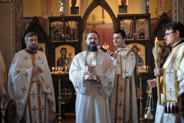 Preasfințitul Părinte Macarie a vizitat românii ortodocși din Copenhaga