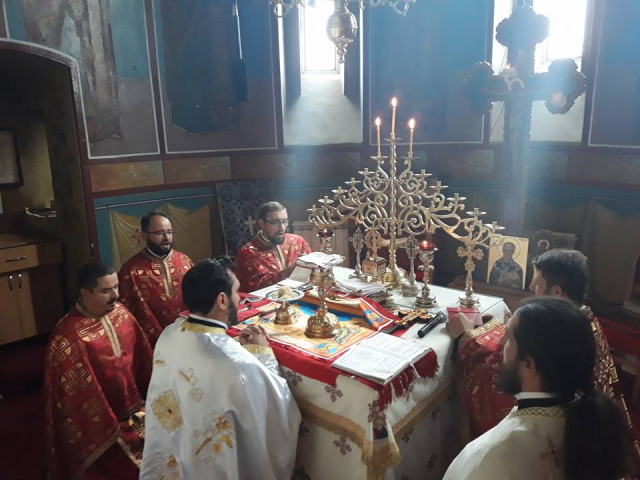 Sfântul Mare Mucenic Serghie, cinstit în Parohia Rădeni