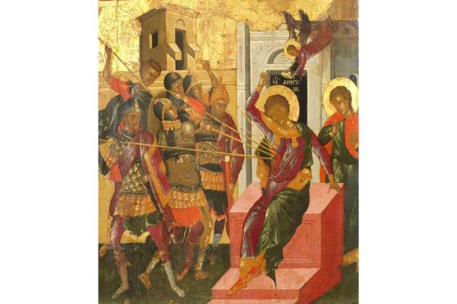 Iconografia muceniciei Sfântului Dimitrie
