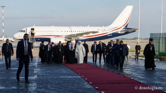 Patriarhul Kirill al Moscovei şi al Întregii Rusii a ajuns în București (galerie FOTO)