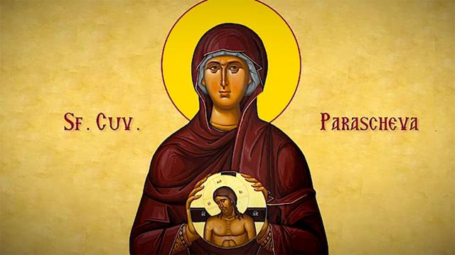 Sfânta Parascheva face minuni