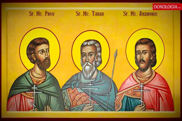Sfinții Mucenici Tarah, Prov și Andronic - drumul spre sfințenie
