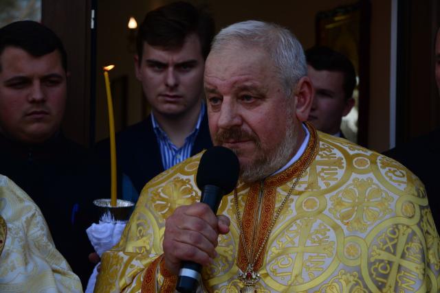Sfințire de capelă de cimitir în Parohia Stăuceni