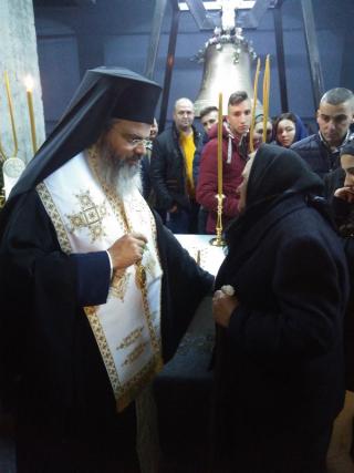 Clopotul din Filia Vaduri, sfinţit de PS Ignatie