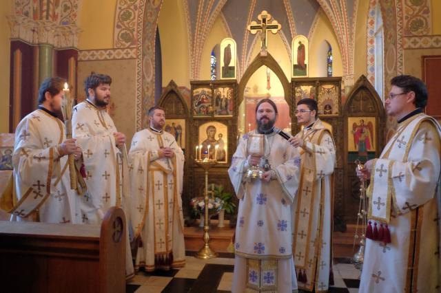 Preasfințitul Părinte Macarie Drăgoi a vizitat comunitățile euharistice românești din Danemarca