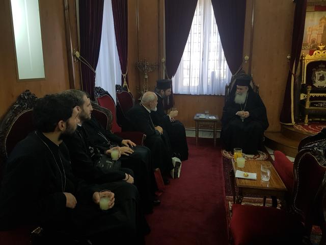 Preasfințitul Episcop Macarie Drăgoi, alături de un grup de români din Suedia, în pelerinaj la Locurile Sfinte