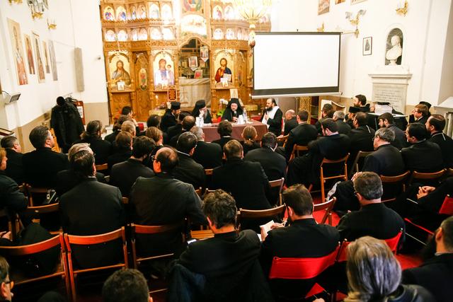 Conferință despre Patriarhul Justinian şi despre apărătorii Ortodoxiei în vremea comunismului, organizată cu preoții din centrul Italiei