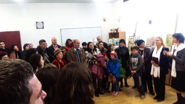 Misiune prin cântec și pictură în comuna Șcheia din județul Iași