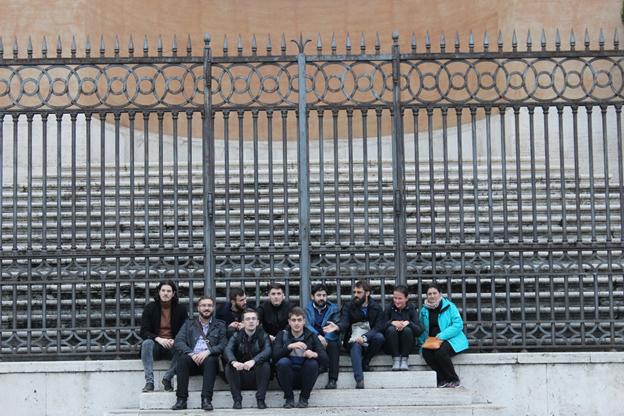 Studenţi teologi, la Roma în călătorie de studiu