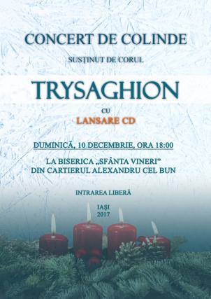 Concert de colinde şi lansare de CD, la Biserica „Sfânta Vineri” din Iaşi