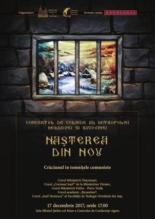 Concertul tradițional de colinde al Mitropoliei Moldovei și Bucovinei: „Nașterea din nou. Crăciunul în temnițele comuniste”