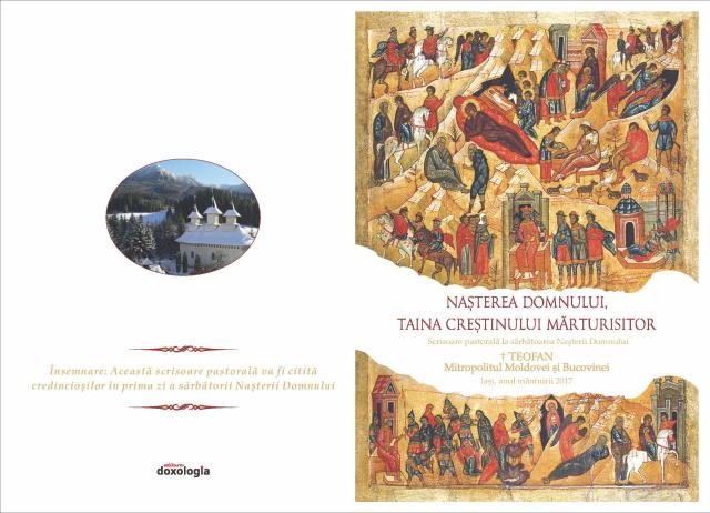Înaltpreasfințitul Teofan, Mitropolitul Moldovei și Bucovinei: Naşterea Domnului – Taina creştinului mărturisitor (Scrisoare pastorală, 2017)