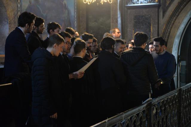 Sfinții Trei Ierarhi i-au reunit în rugăciune pe studenții teologi și pe seminariștii ieșeni