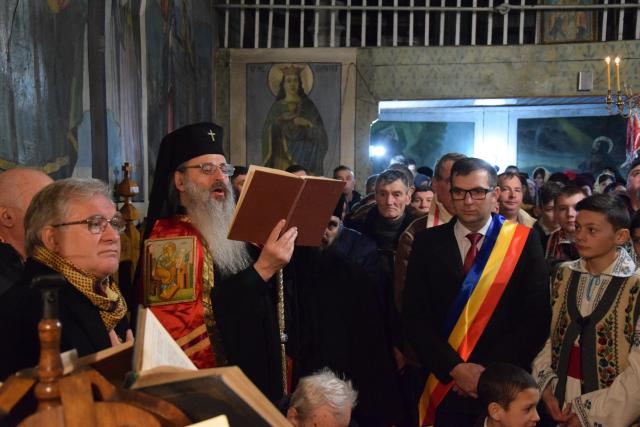 Vecernie arhierească în Parohia Cordăreni din Protopopiatul Dorohoi