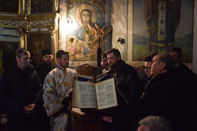 Vecernie arhierească în Parohia Cordăreni din Protopopiatul Dorohoi
